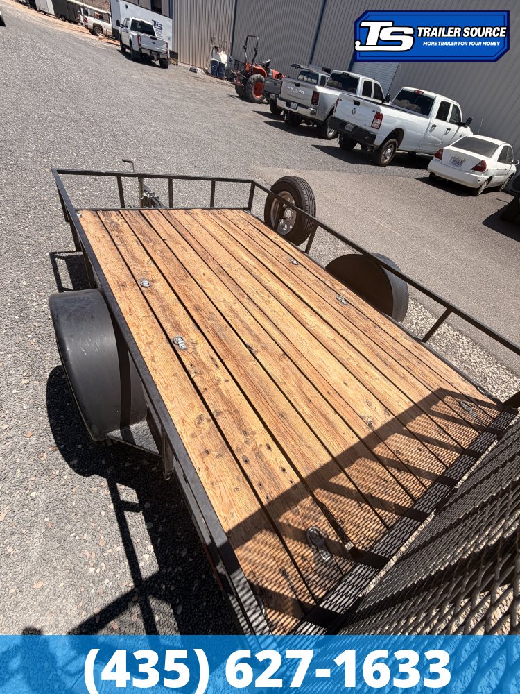 6x10 Big Bubba Utility Utility Trailer - 3.5K GVWR - Spare Tire