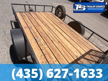 6x10 Big Bubba Utility Utility Trailer - 3.5K GVWR - Spare Tire