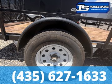 6x10 Big Bubba Utility Utility Trailer - 3.5K GVWR - Spare Tire