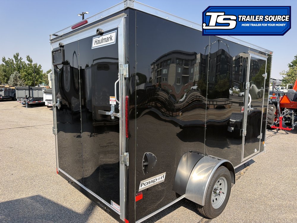 6x12 Haulmark Passport Enclosed Cargo Trailer - 6'6" Interior - 3.5K GVWR - .080 PolyCor