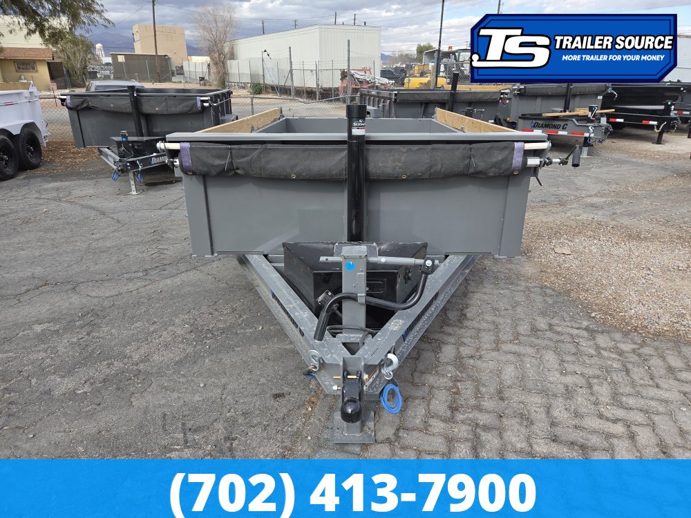 6.5x12 Diamond C MDT 206 Pacesetter Pkg Dump Trailer - 10K GVWR -