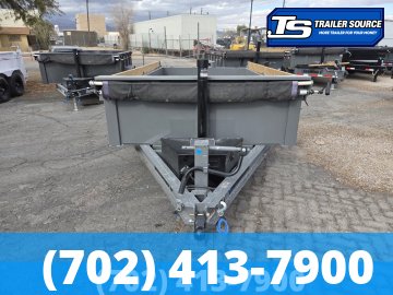 6.5x12 Diamond C MDT 206 Pacesetter Pkg Dump Trailer - 10K GVWR -
