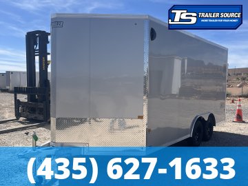 8.5x16 Alcom Aluminum EZ Hauler XLT Auto