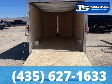 8.5x16 Alcom Aluminum EZ Hauler XLT Auto Trailer - 7'0" Interior - 7K GVWR - Dovetail