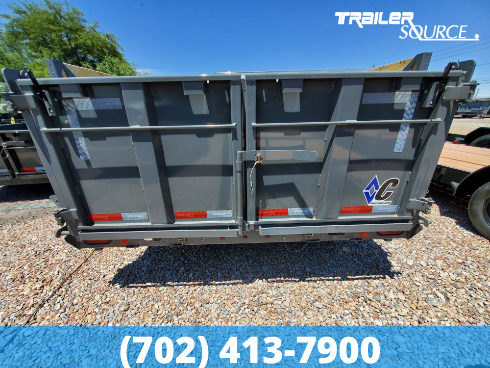 7x14 Diamond C LPT 18K 32" Sides Dump