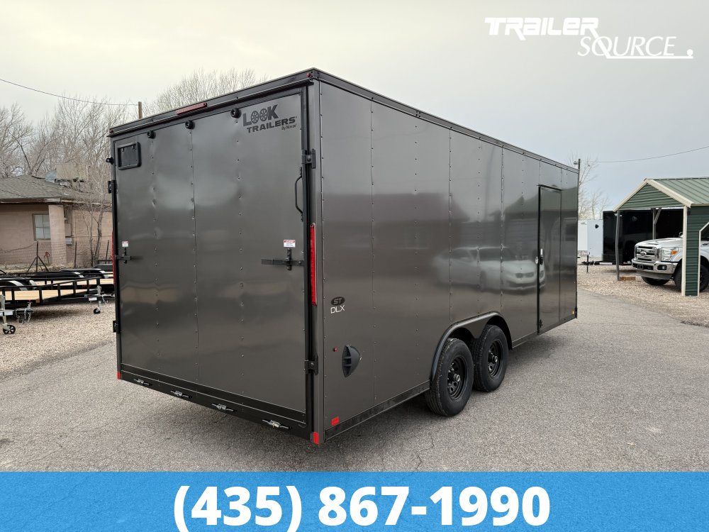 8.5x20 Look ST DLX 7'0" Interior 10K Tandem Axle Enclosed Cargo