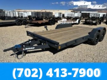 7x16 Lamar Car Hauler 7K Car Hauler Trailer