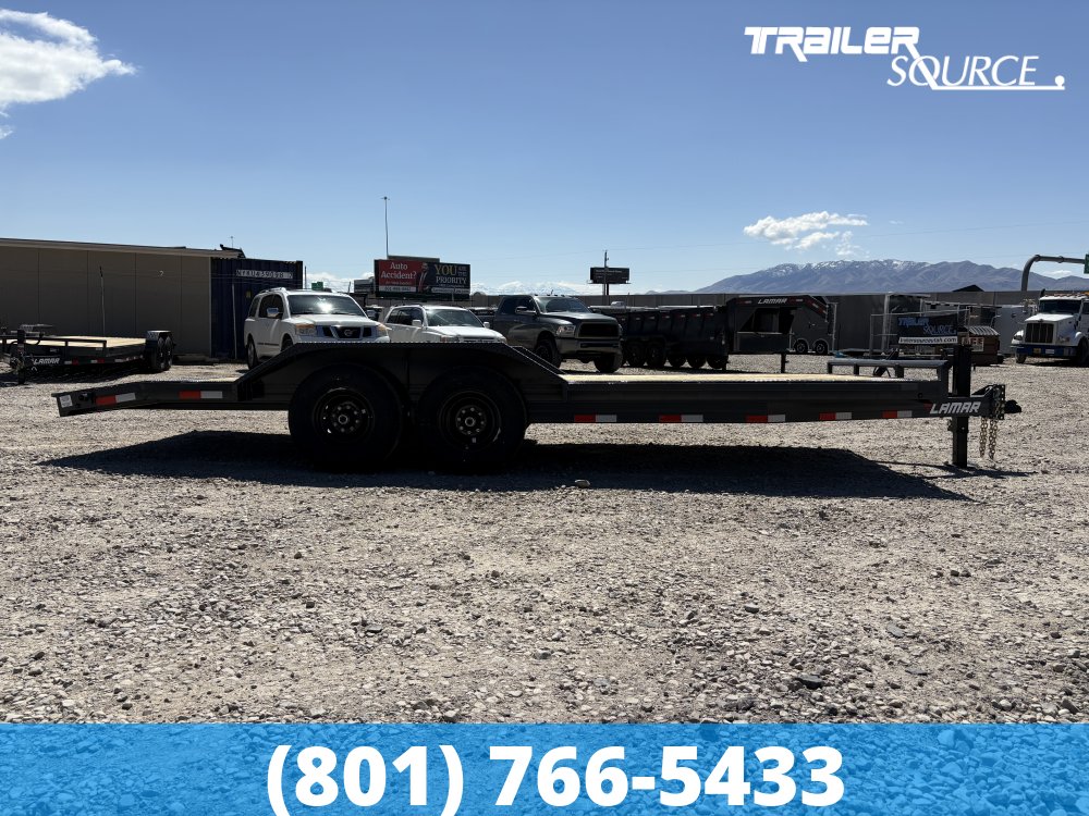 8.5x20 Lamar H6 Equipment Hauler 20' 14K Bumper