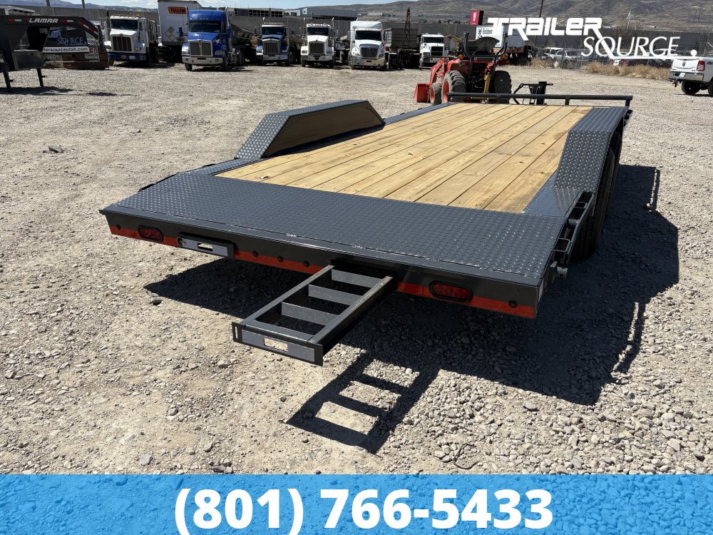 8.5x20 Lamar H6 Equipment Hauler 20' 14K Bumper