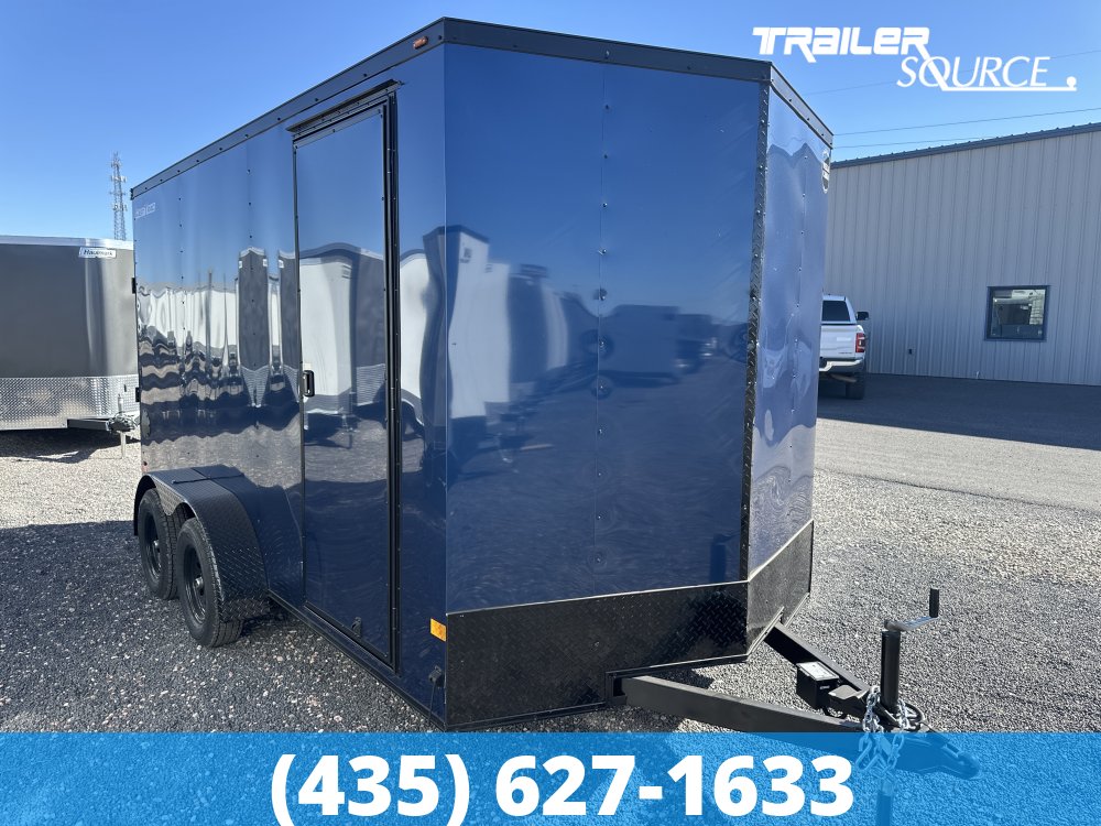 7x14 Wells Cargo Fast Trac Deluxe 7'0" Interior 7K Tandem Axle Enclosed Cargo