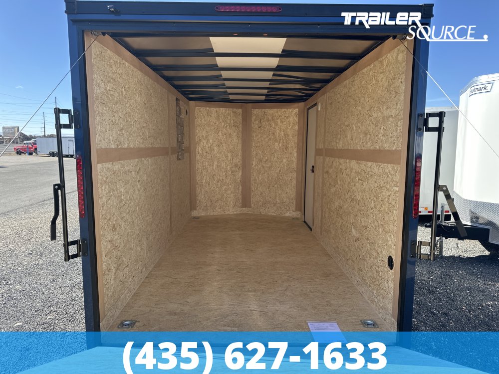 7x14 Wells Cargo Fast Trac Deluxe 7'0" Interior 7K Tandem Axle Enclosed Cargo