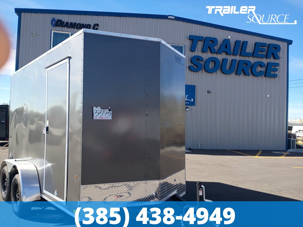 6x12 Look ST DLX 7'0" Interior 7K Tandem Axle Enclosed Cargo