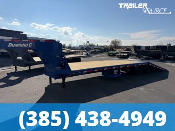 8.5x32 Diamond C FMAX-HDT 212 25.9K Hydraulic Dovetail Gooseneck