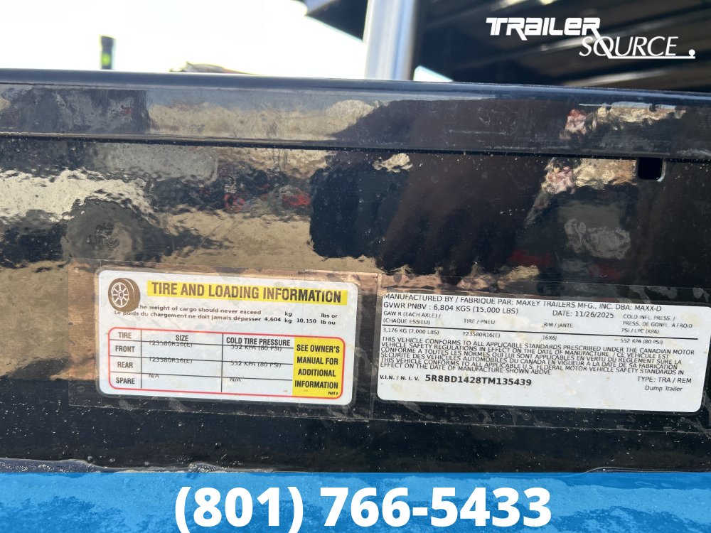 7x14 Maxx-D DTX Dump