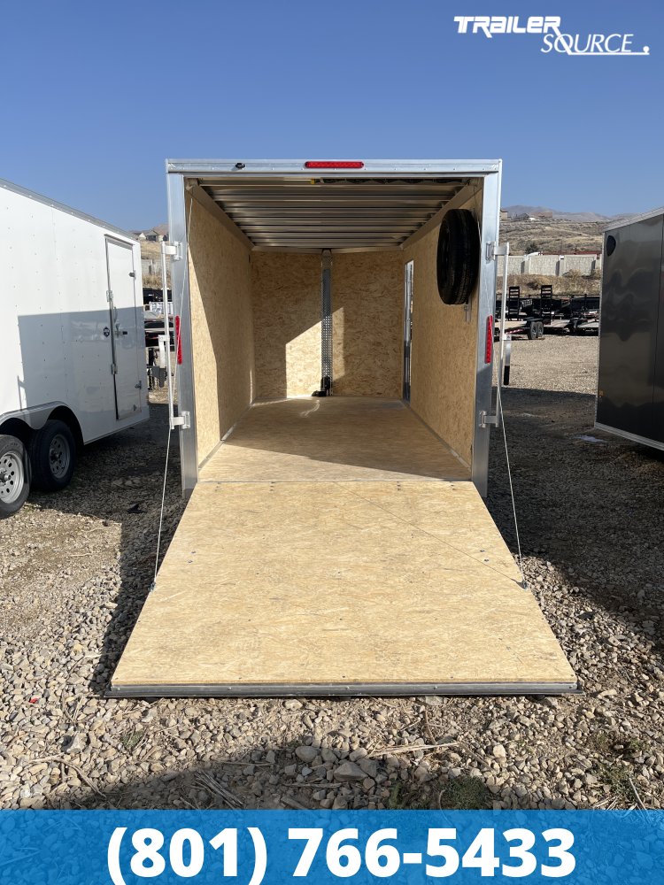 7x16 Alcom Aluminum XLT Enclosed Cargo