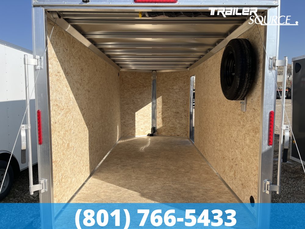 7x16 Alcom Aluminum XLT Enclosed Cargo