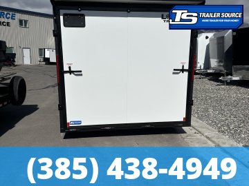 8.5x24 Look ST DLX Enclosed Cargo Trailer - 7'0" Interior - 10K GVWR - .080 PolyCor, Black Out Package, Rear Spoiler w/ Load Lights