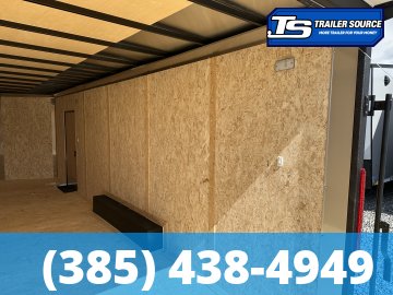 8.5x24 Look ST DLX Enclosed Cargo Trailer - 7'0" Interior - 10K GVWR - .080 PolyCor, Black Out Package, Rear Spoiler w/ Load Lights