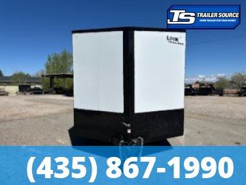 8.5x16 Look Element SE Enclosed Cargo Trailer - 7'0" Interior - 10K GVWR - .080 PolyCor, Alloy Wheels, Black Out Package, Drive Over Wheel Boxes, Rear Spoiler w/ Load Lights