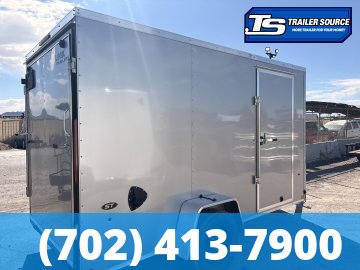 6x12 Look ST DLX Enclosed Cargo Trailer - 6'6" Interior - 3.5K GVWR - 16" Cross Member Upgrade, Torsion Axles