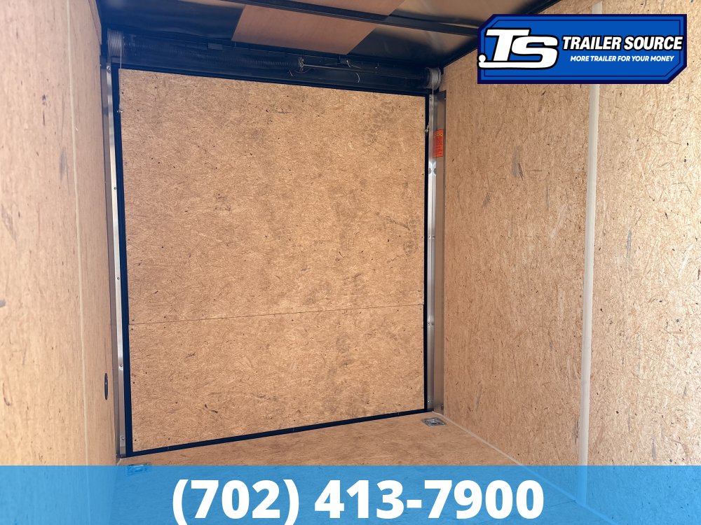6x12 Look ST DLX Enclosed Cargo Trailer - 6'6" Interior - 3.5K GVWR - 16" Cross Member Upgrade, Torsion Axles