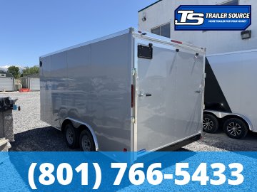 8.5x16 American Hauler Arrow Enclosed Cargo Trailer - 7'0" Interior - 7K GVWR - Ramp Door