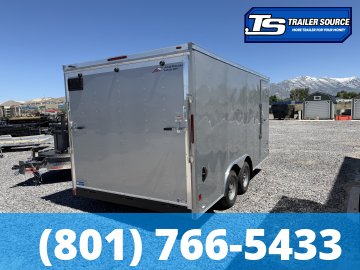 8.5x16 American Hauler Arrow Enclosed Cargo Trailer - 7'0" Interior - 7K GVWR - Ramp Door