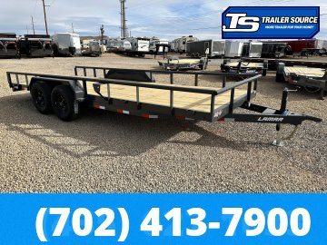 7x18 Lamar U5 Equipment Trailer - 10K GVWR -