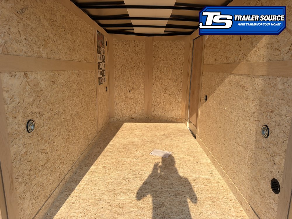 6x12 Haulmark Passport Enclosed Cargo Trailer - 6'6" Interior - 7K GVWR - .080 PolyCor