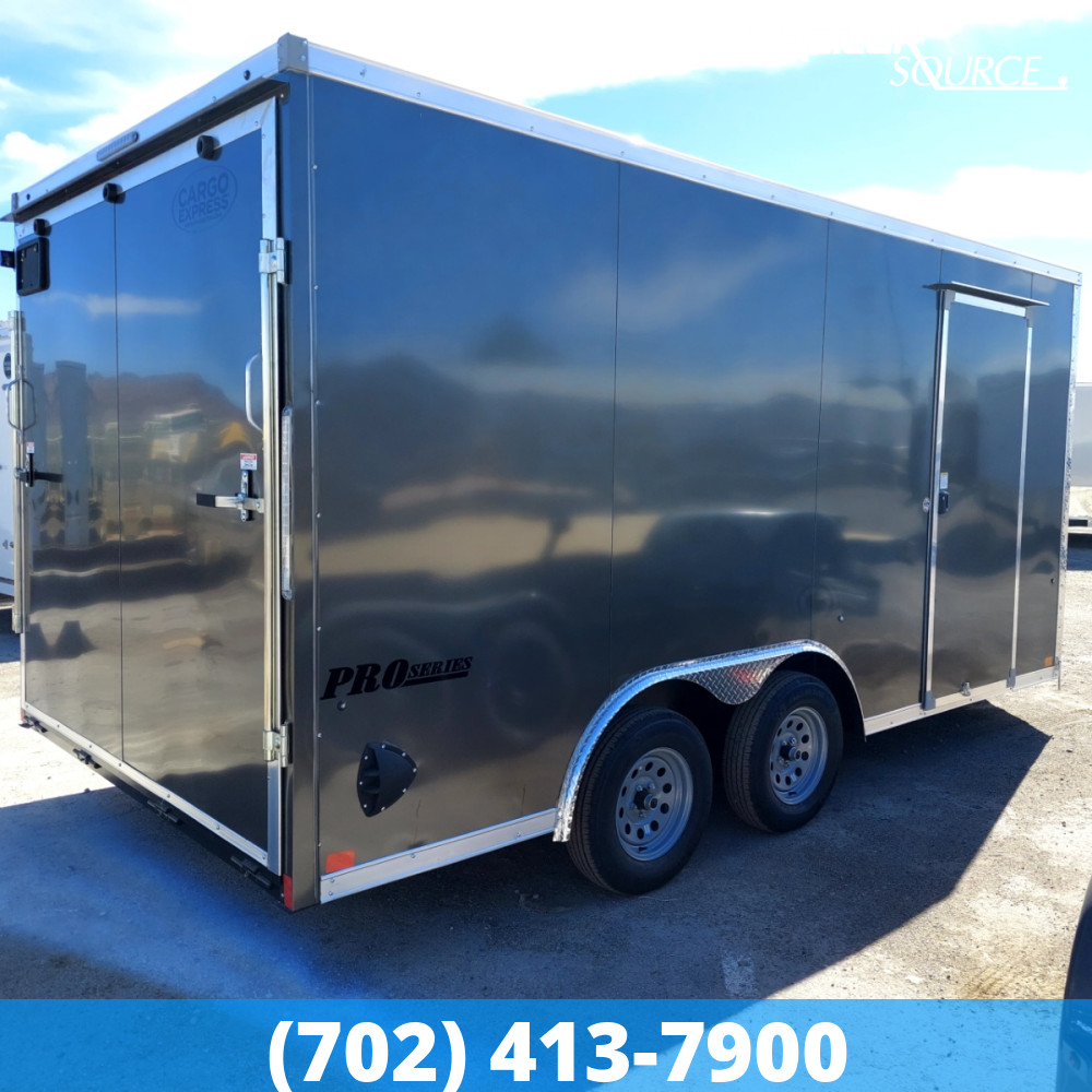 8.5x16 Cargo Express Pro Series 7K Tandem Axle Enclosed Cargo