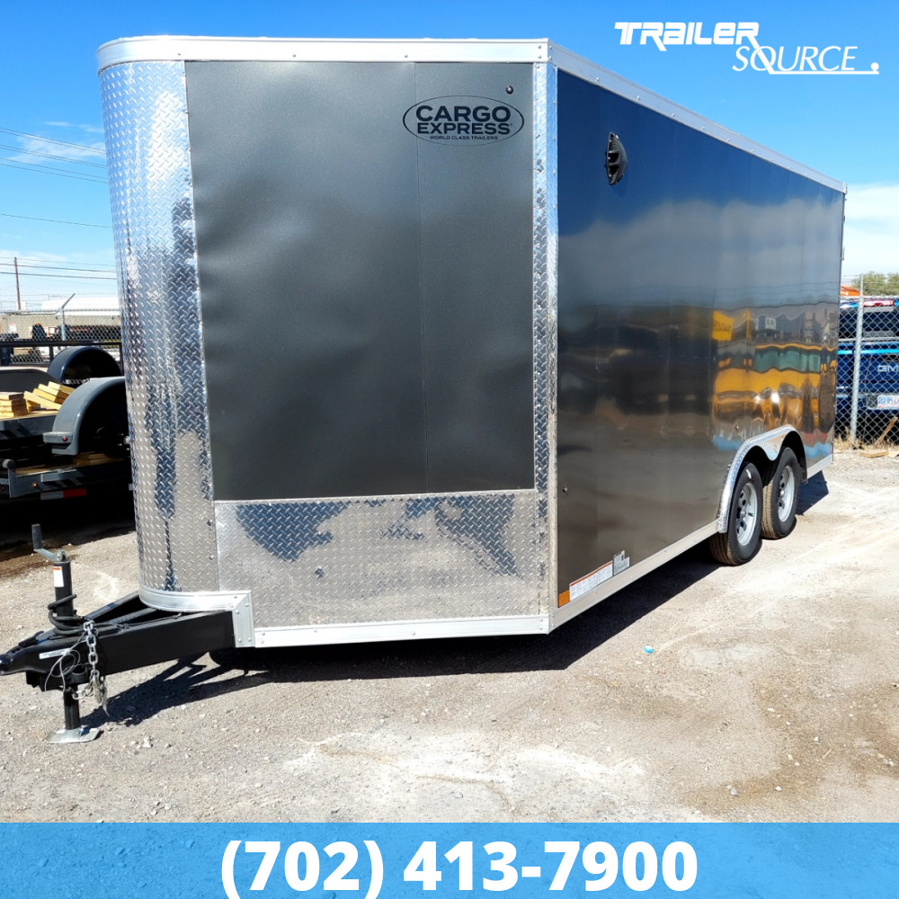 8.5x16 Cargo Express Pro Series 7K Tandem Axle Enclosed Cargo