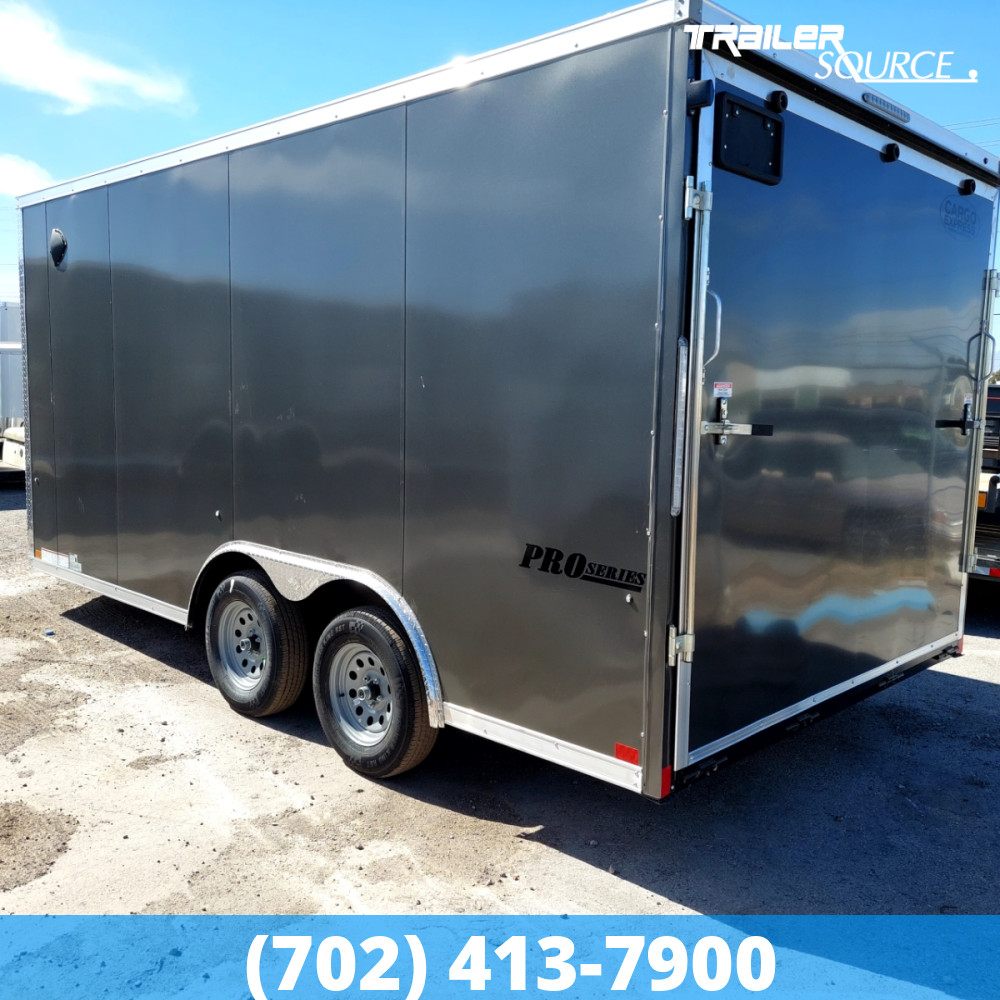 8.5x16 Cargo Express Pro Series 7K Tandem Axle Enclosed Cargo