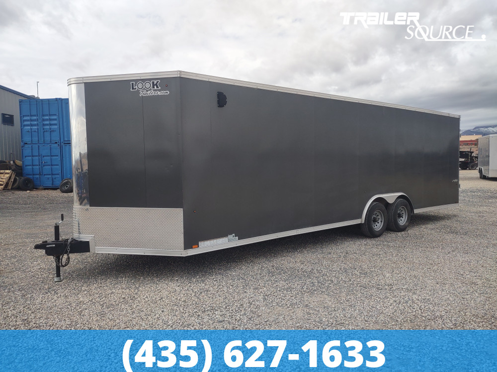 8.5x26 Look Vision 7'0" Interior 10K Enclosed Car Hauler