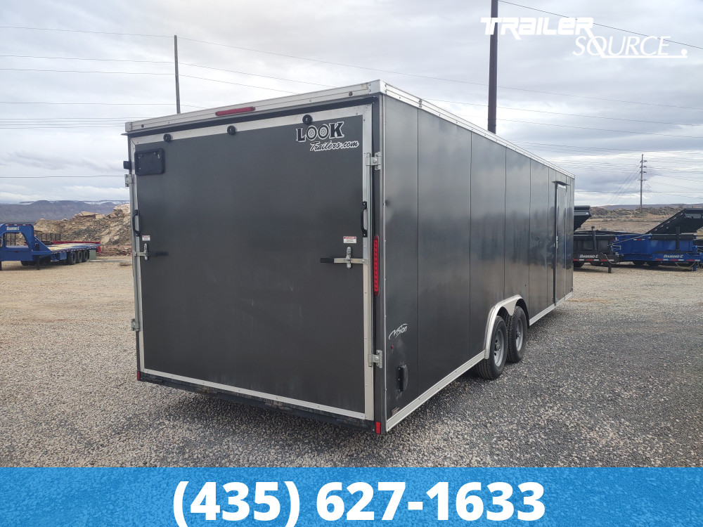 8.5x26 Look Vision 7'0" Interior 10K Enclosed Car Hauler