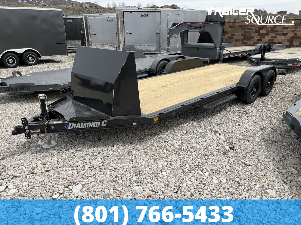 7x20 Diamond C GTF 10K Car Hauler Trailer
