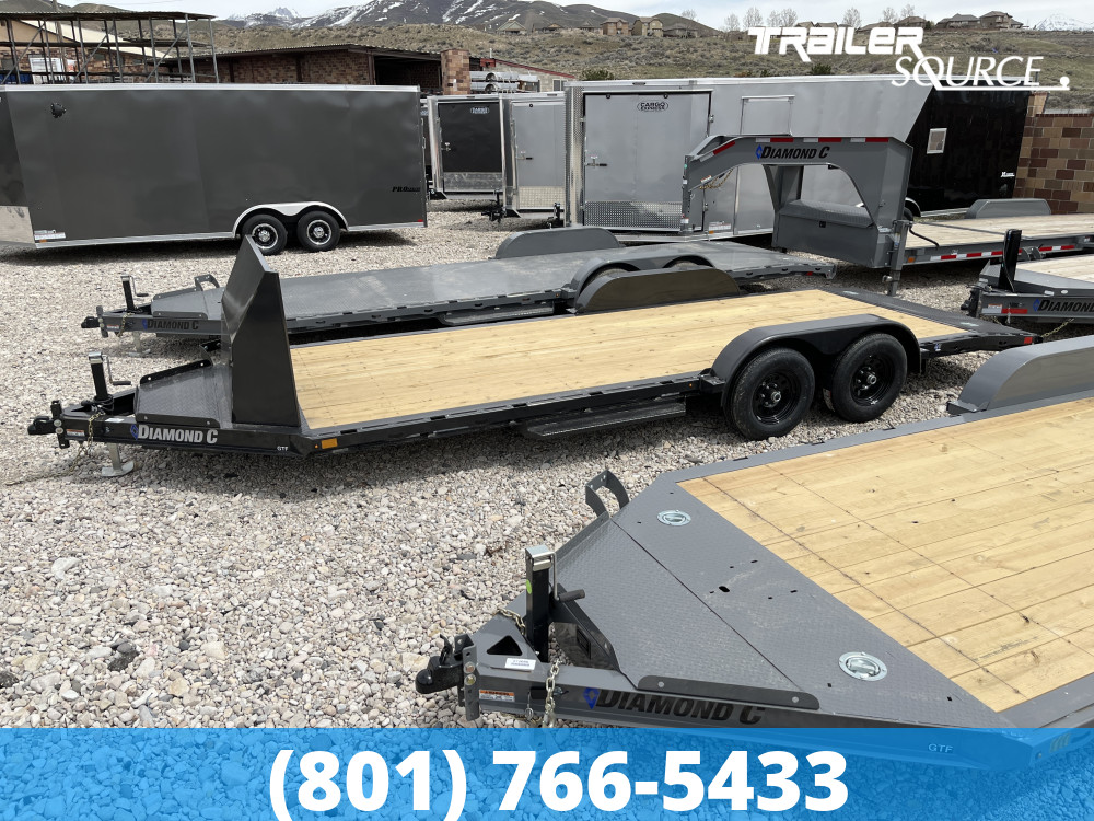7x20 Diamond C GTF 10K Car Hauler Trailer