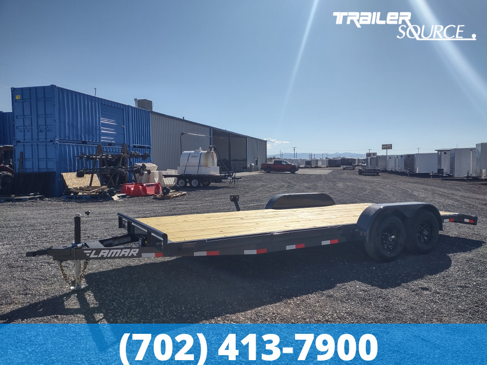 7x20 Lamar  10K Car Hauler Trailer