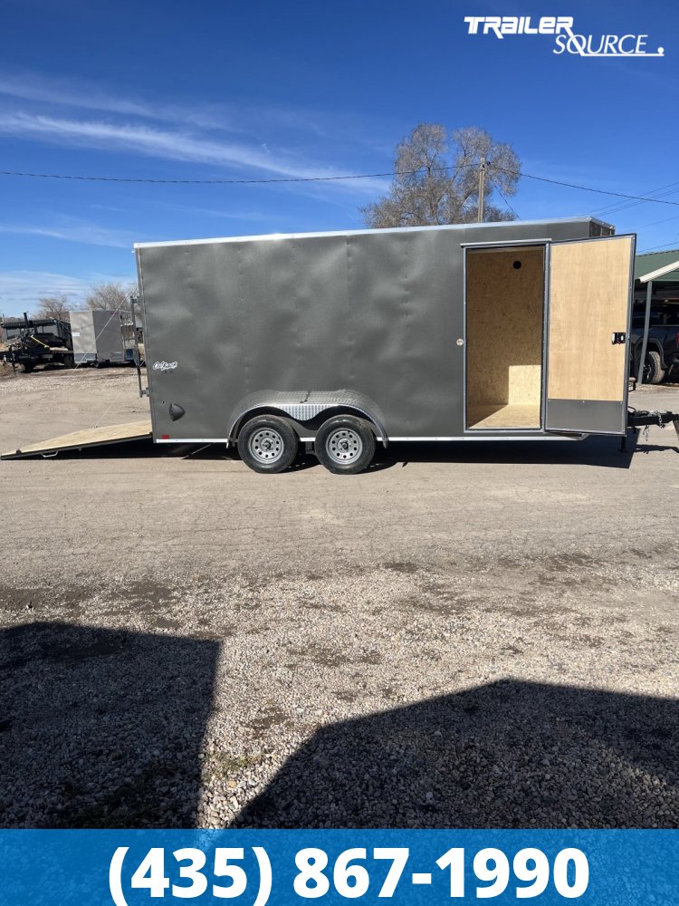 7x16 Pace American Outback DLX 7'0" Interior 7K Tandem Axle Enclosed Cargo