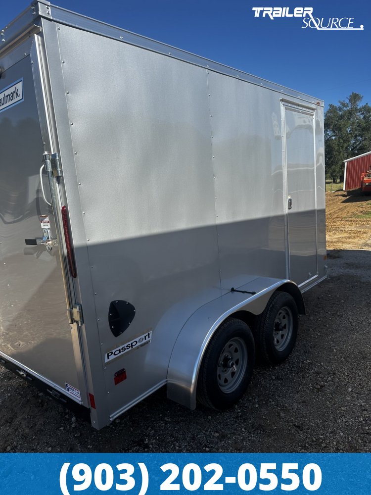 6x12 Haulmark Passport 7'0" Interior 7K Tandem Axle Enclosed Cargo Trailer