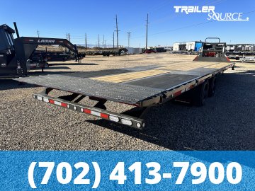 8.5x34 Maxx-D YDX Gooseneck Equipment Trailer -  30K GVWR - 15K Axles, HDSS Suspension, Hydraulic Disc Brakes, Hydraulic Jack(s), Solar Panel