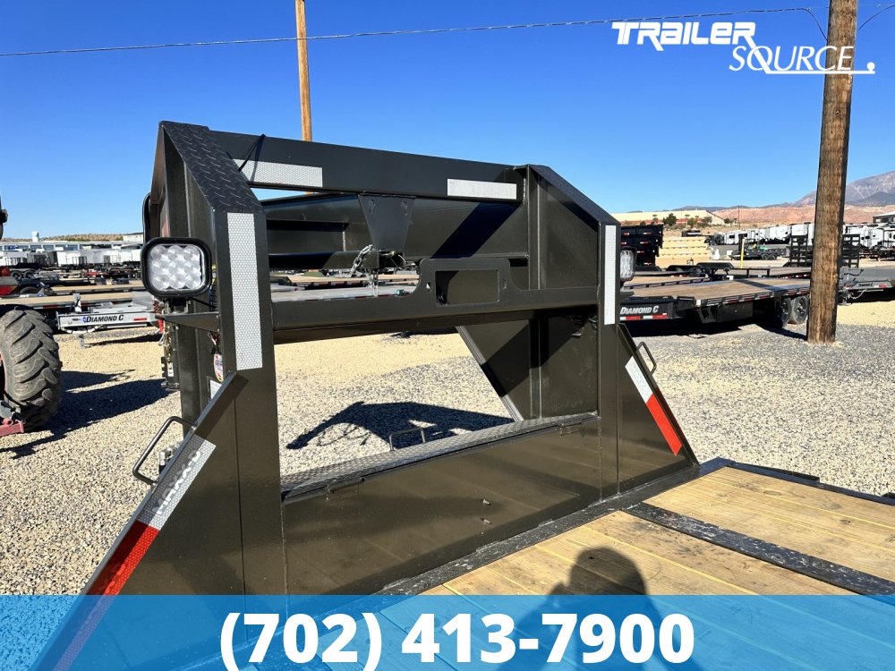 8.5x34 Maxx-D YDX Gooseneck Equipment Trailer -  30K GVWR - 15K Axles, HDSS Suspension, Hydraulic Disc Brakes, Hydraulic Jack(s), Solar Panel