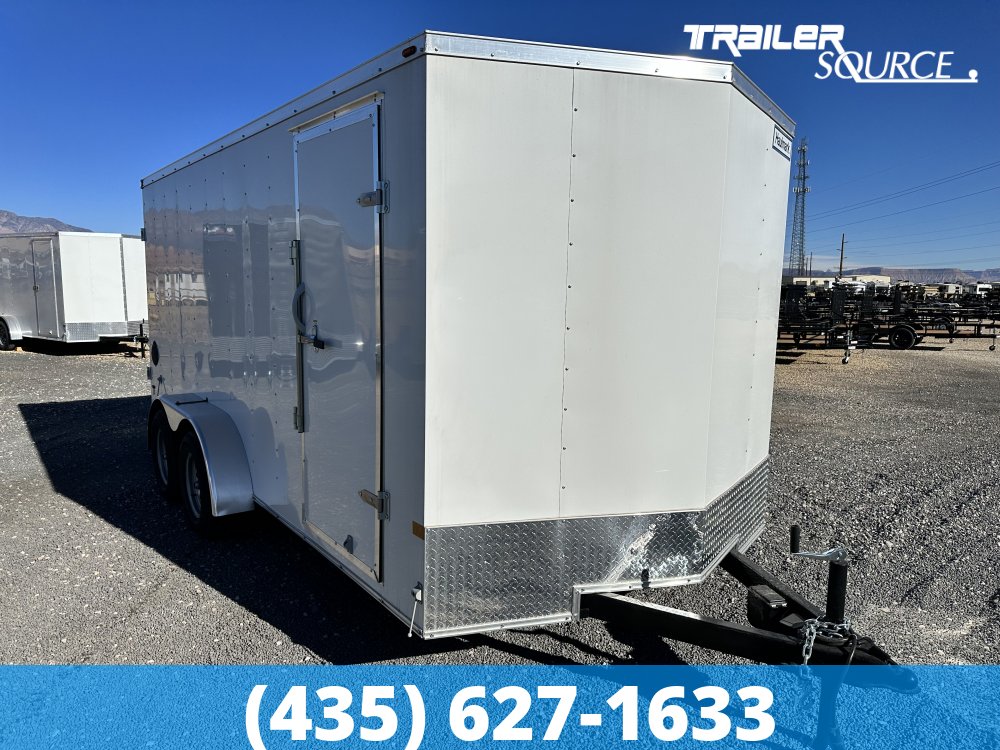 7x16 Haulmark Passport 6'6" Interior 7K Tandem Axle Enclosed Cargo Trailer