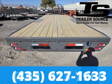 8.5x22 Diamond C DEC 208 Deckover Equipment Trailer -  18K GVWR -