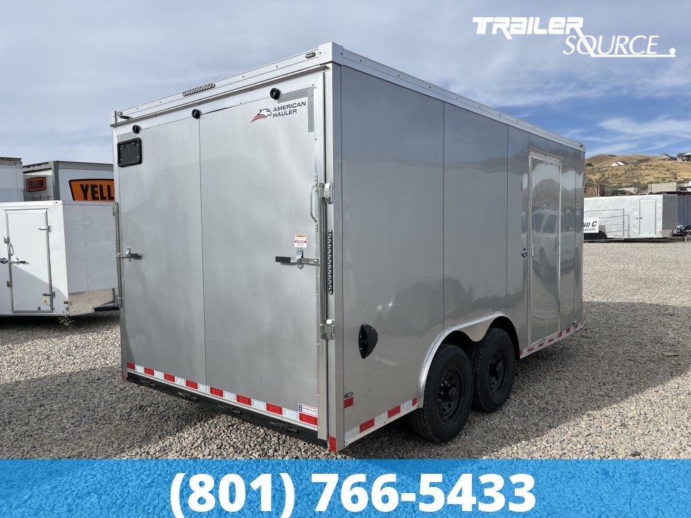 8.5x16 American Hauler Night Hawk 7'0" 12K Tandem Axle Enclosed Cargo