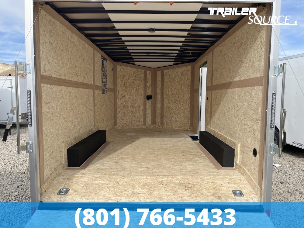 8.5x16 American Hauler Night Hawk 7'0" 12K Tandem Axle Enclosed Cargo