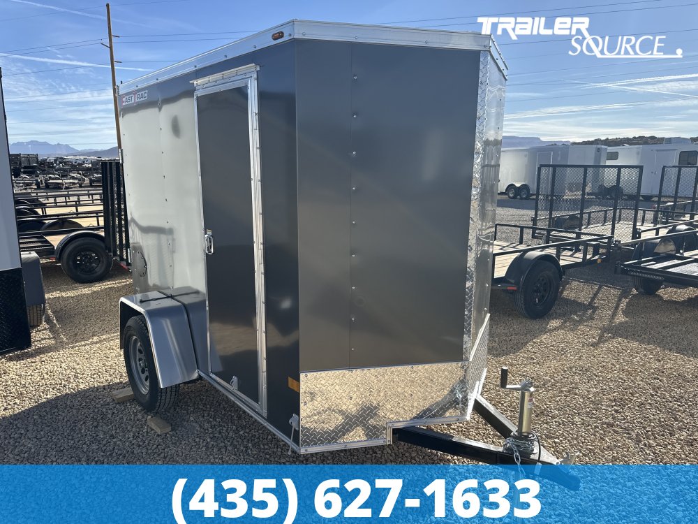 5x8 Wells Cargo Fast Trac Deluxe 6'0" Interior Single Axle Enclosed Cargo