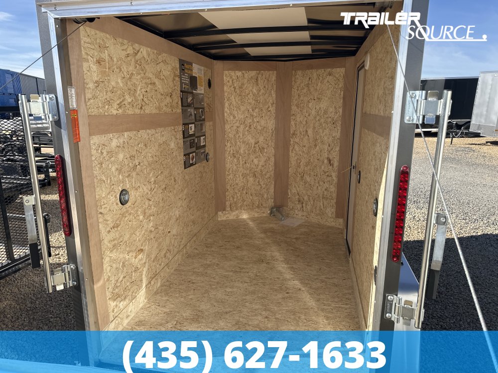 5x8 Wells Cargo Fast Trac Deluxe 6'0" Interior Single Axle Enclosed Cargo