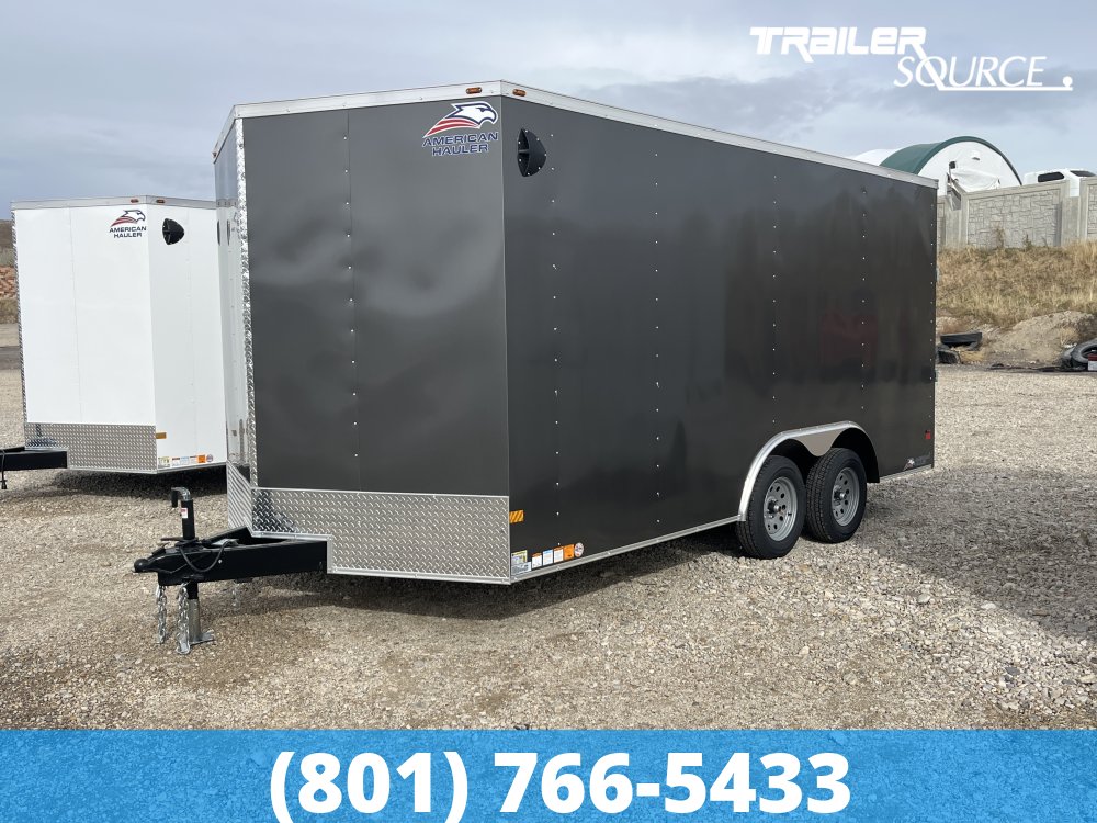 8.5x16 American Hauler Arrow Deluxe 7'0" 7K Tandem Axle Enclosed Cargo