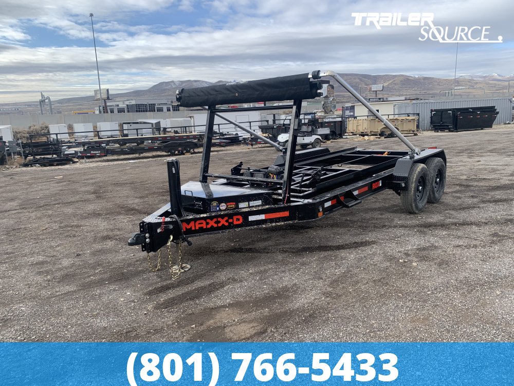 7x14 Maxx-D ROX Bumper Pull Roll Off Trailer 14K