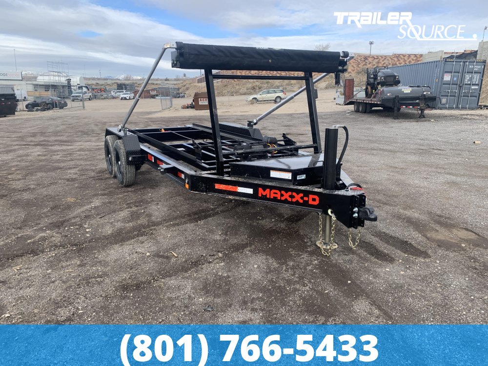 7x14 Maxx-D ROX Bumper Pull Roll Off Trailer 14K